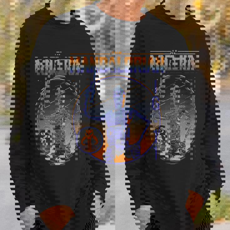 スター・ウォーズ マンダロリアン Ig-11 アイジーイレブン エピックロゴ スウェットシャツ 彼への贈り物