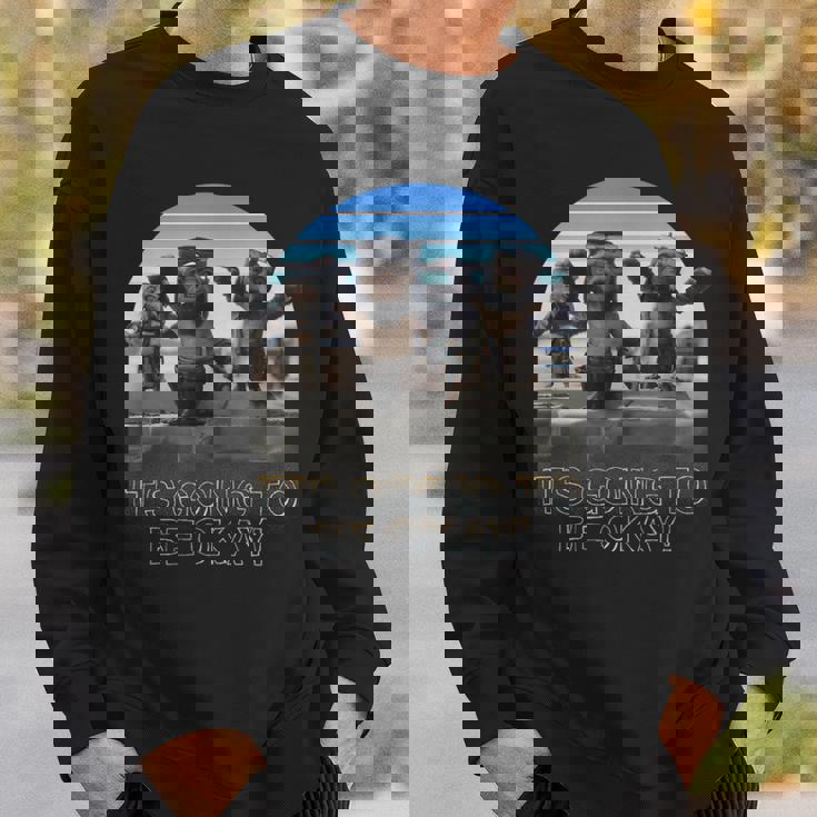 スター・ウォーズ マンダロリアン 大丈夫 レトロショット スウェットシャツ 彼への贈り物