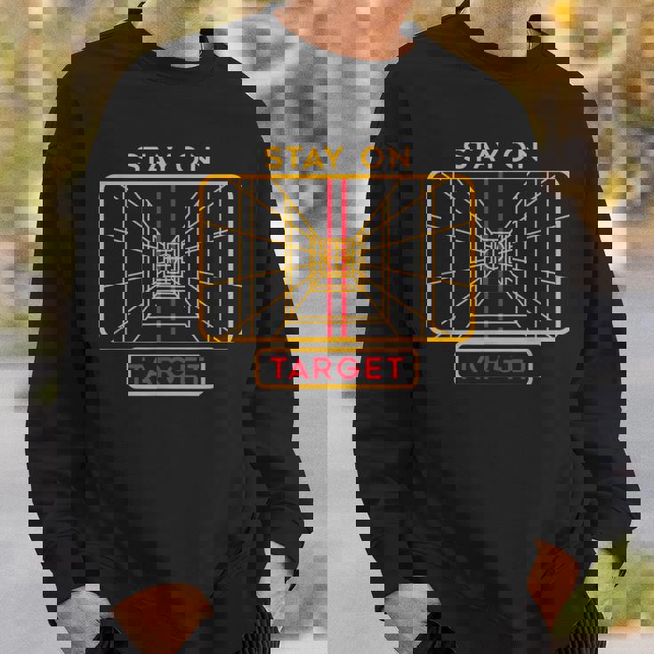 ステイ・オン・ターゲット スウェットシャツ 彼への贈り物