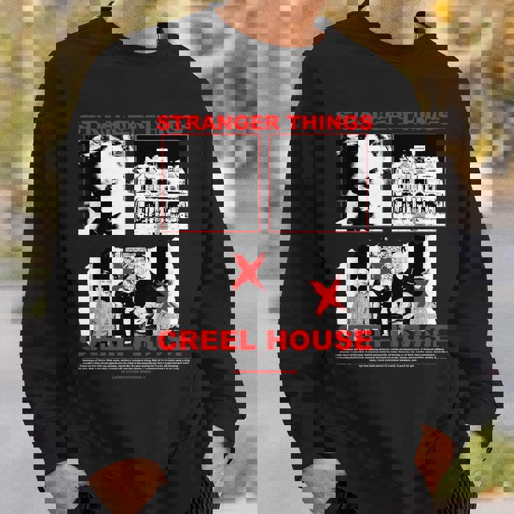 ストレンジャー・シングス 80年代 クラシック ホラー クリール ハウス アーバンレジェンド スウェットシャツ 彼への贈り物