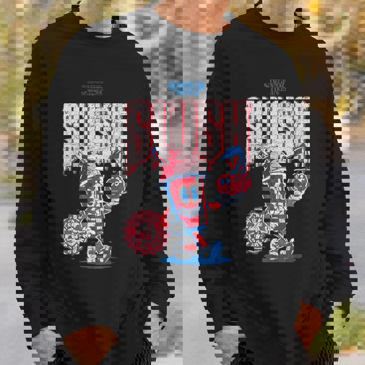 ストレンジャー・シングス スクープ アホイ プロモ スラッシュ チェリー ヴィンテージ 80年代 スウェットシャツ 彼への贈り物