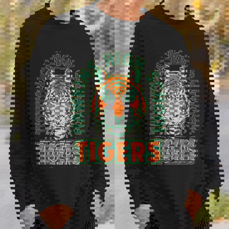 ストレンジャー・シングス ホーキンス・ハイ・タイガース 凝視ファン記念品 スウェットシャツ 彼への贈り物