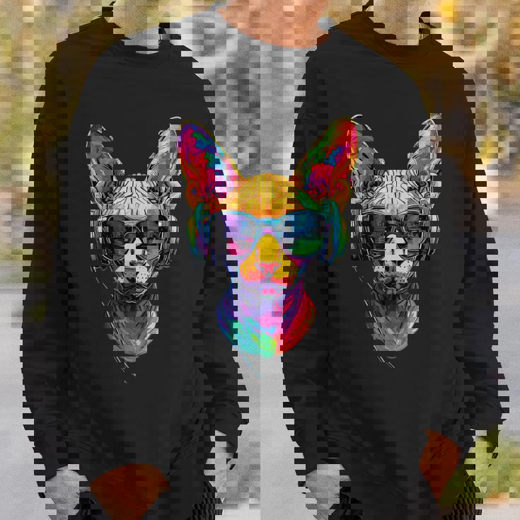 スフィンクス猫スフィンクス猫カナダ猫スウィートスフィンクス猫 スウェットシャツ 彼への贈り物