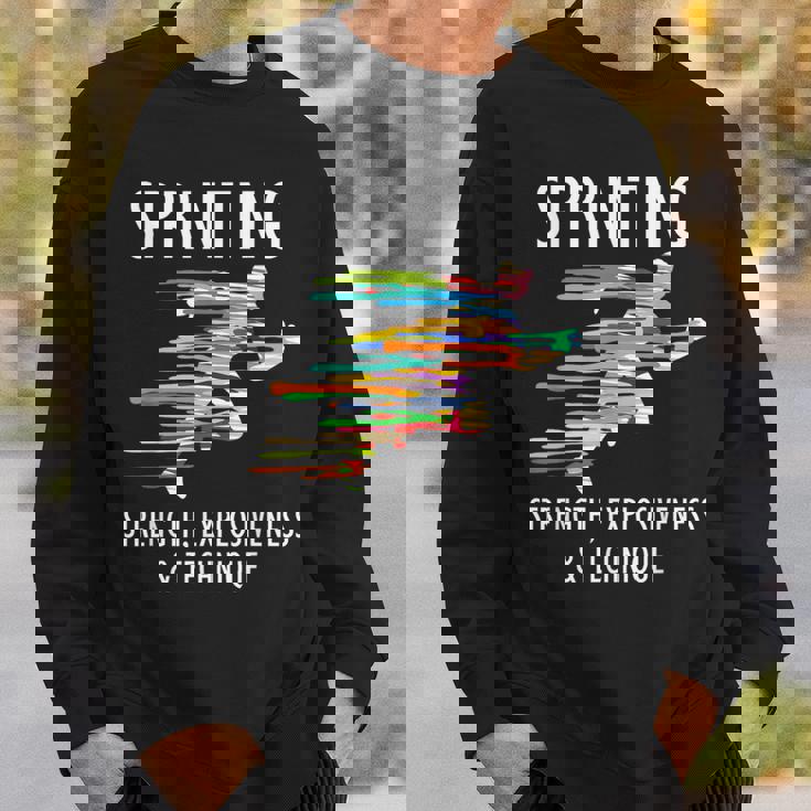 スプリント 短距離 趣味 陸上競技 スキルアップ スウェットシャツ 彼への贈り物