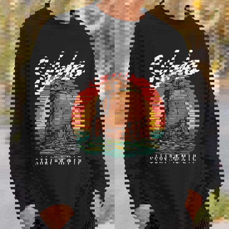 スリランカ モノリス シギリヤ 岩 要塞 城 旅行 スウェットシャツ 彼への贈り物