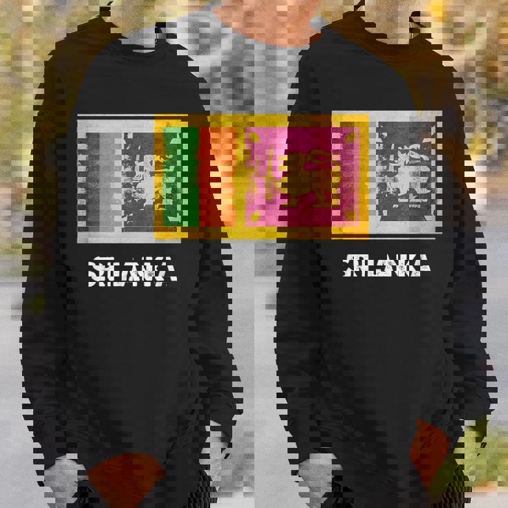 スリランカ国旗tシャツ スウェットシャツ 彼への贈り物
