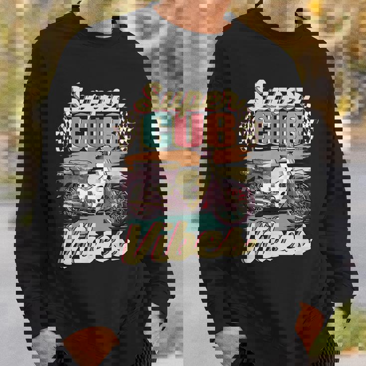 スーパーカブ C100 原付バイク ヴィンテージ バイブ レトロジャパン スウェットシャツ 彼への贈り物