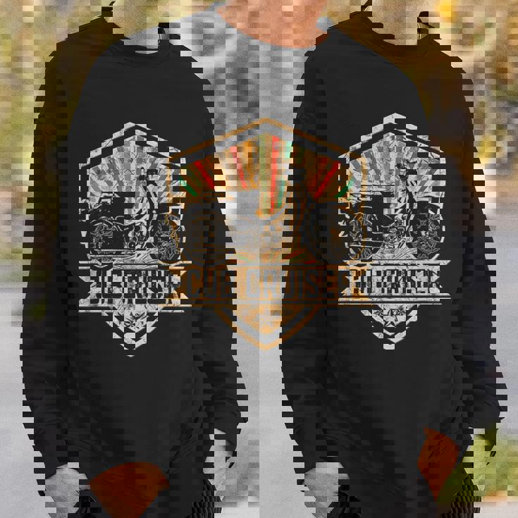 スーパーカブクルーザー C100 原付バイク レトロジャパン スウェットシャツ 彼への贈り物