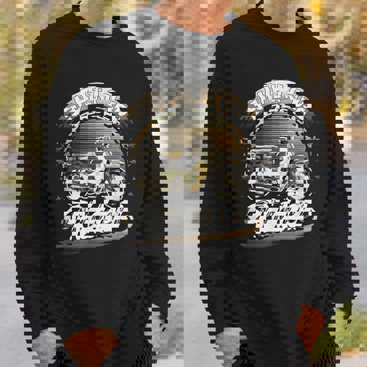 スーパーカブライダー C100 原付バイク レトロジャパン スウェットシャツ 彼への贈り物