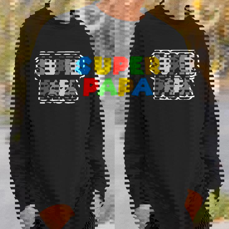 スーパーパパ 誕生日プレゼント 父親ギフト 最高のお父さん スウェットシャツ 彼への贈り物