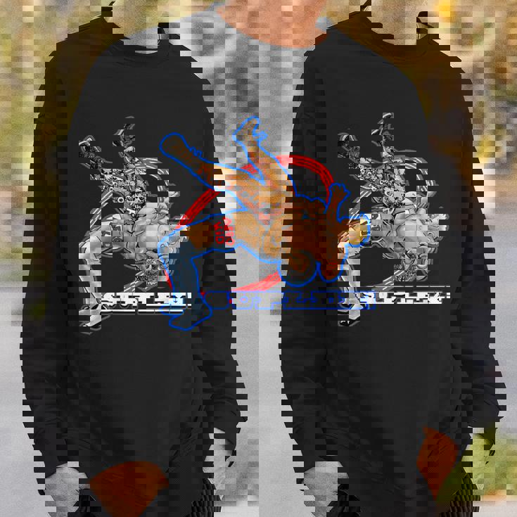 スープレックス プロレスアート スウェットシャツ 彼への贈り物