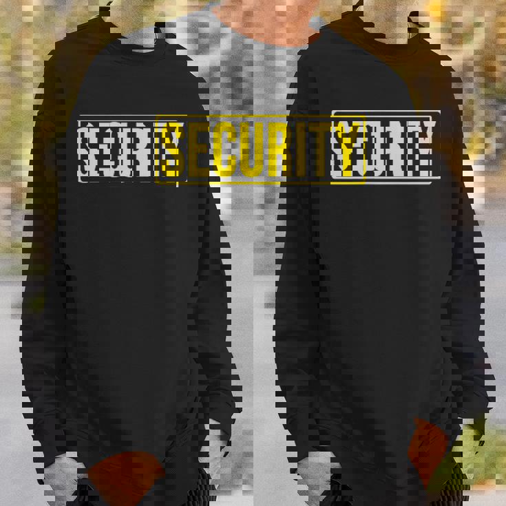 セキュリティ イベント スタッフ紛失防止ガード 保護 スウェットシャツ 彼への贈り物