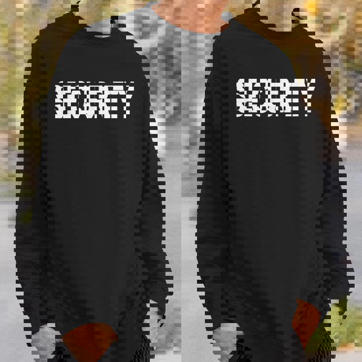 セキュリティガード イベント安全 スウェットシャツ 彼への贈り物