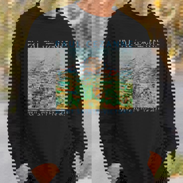 セザンヌ 面白いtシャツ アート 印象派 絵画 メンズ レディース 面白い 服 美術 油彩画 スウェットシャツ 彼への贈り物