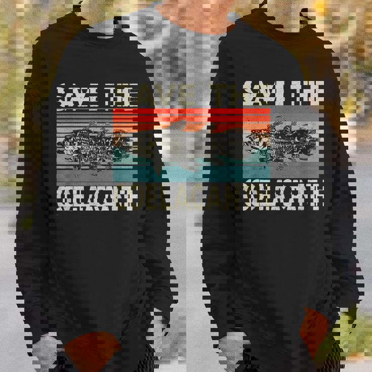 セーブ・ザ・シーラカンス。 スウェットシャツ 彼への贈り物