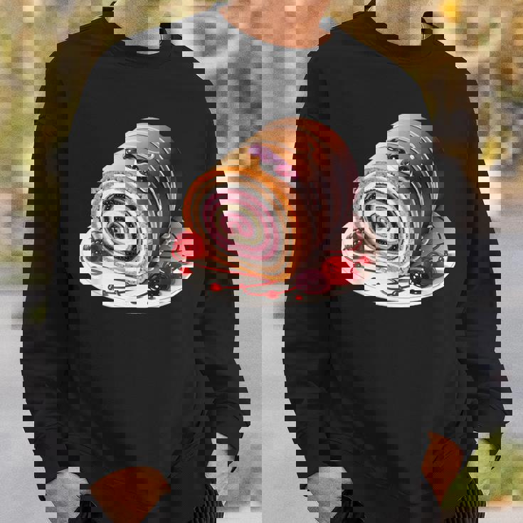 ゼリーロールケーキ スウェットシャツ 彼への贈り物