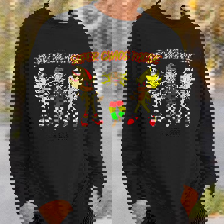 ソニック×れじぇくんuper Chaos Mode L スウェットシャツ 彼への贈り物