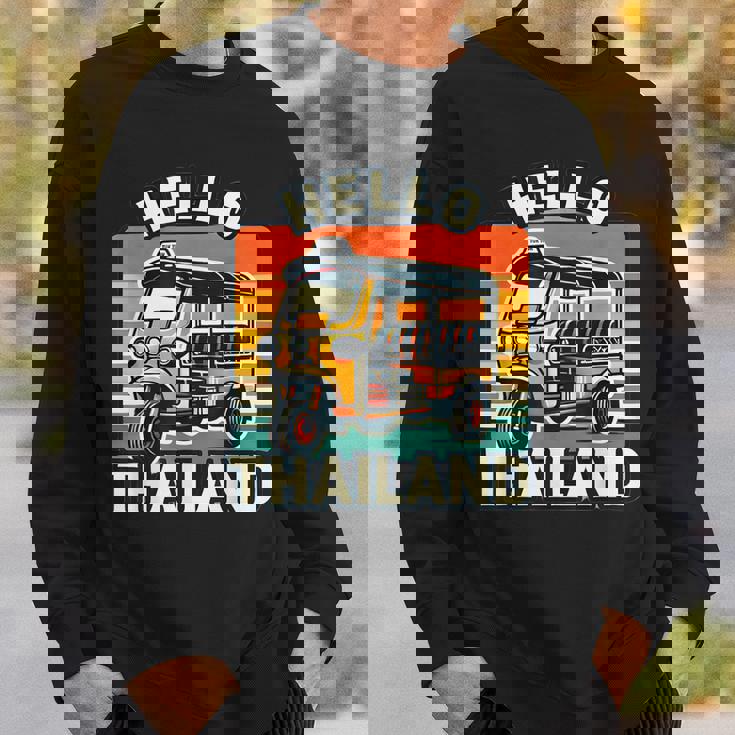 タイのお土産 旅行ギフト ホリデー タイのデザイン スウェットシャツ 彼への贈り物