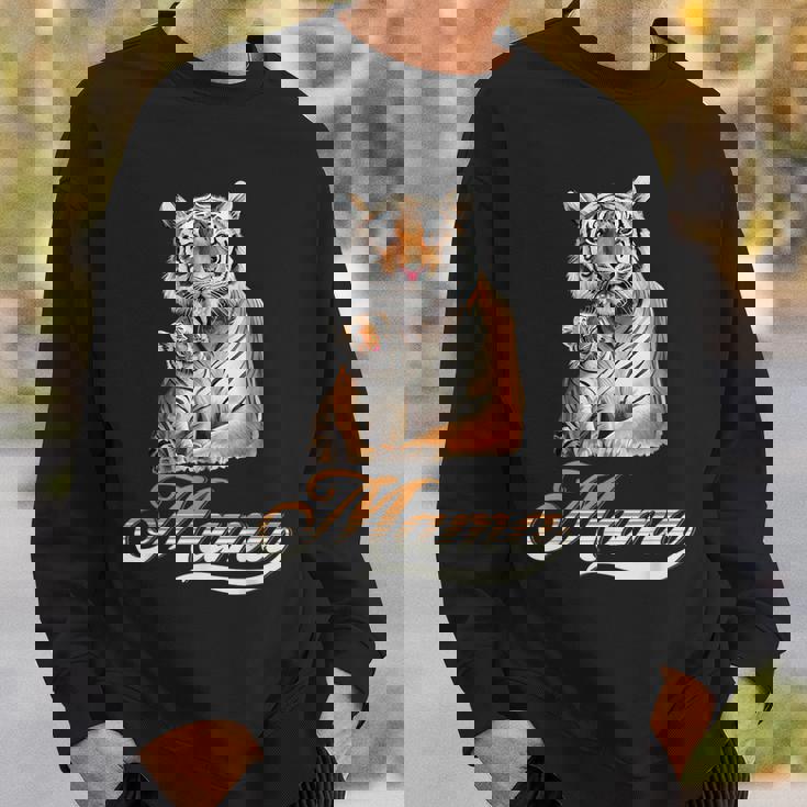 タイガー ママ&ベビー 母の日 トラ 動物好き スウェットシャツ 彼への贈り物