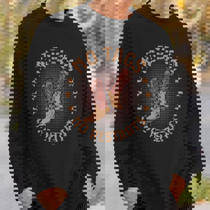 タグなし ノーリスタート ラインダンス カントリーミュージック スウェットシャツ 彼への贈り物