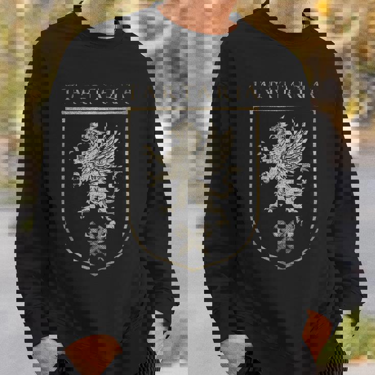 タルタリア-タルタリア帝国グリフィン、タルタリア家紋 スウェットシャツ 彼への贈り物
