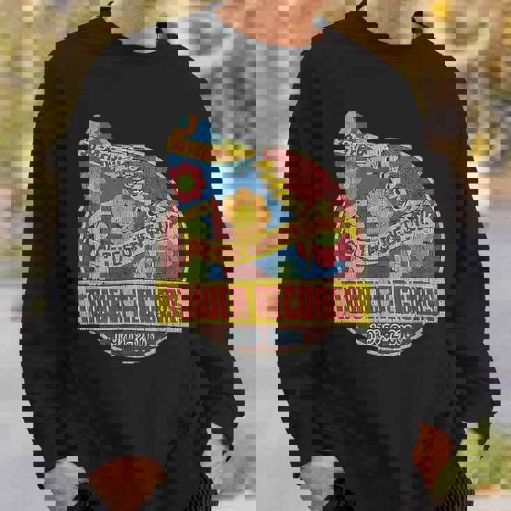 タワーレコード レトロ サンセット ブルバード ヴィンテージ 音楽 ハリウッド スウェットシャツ 彼への贈り物