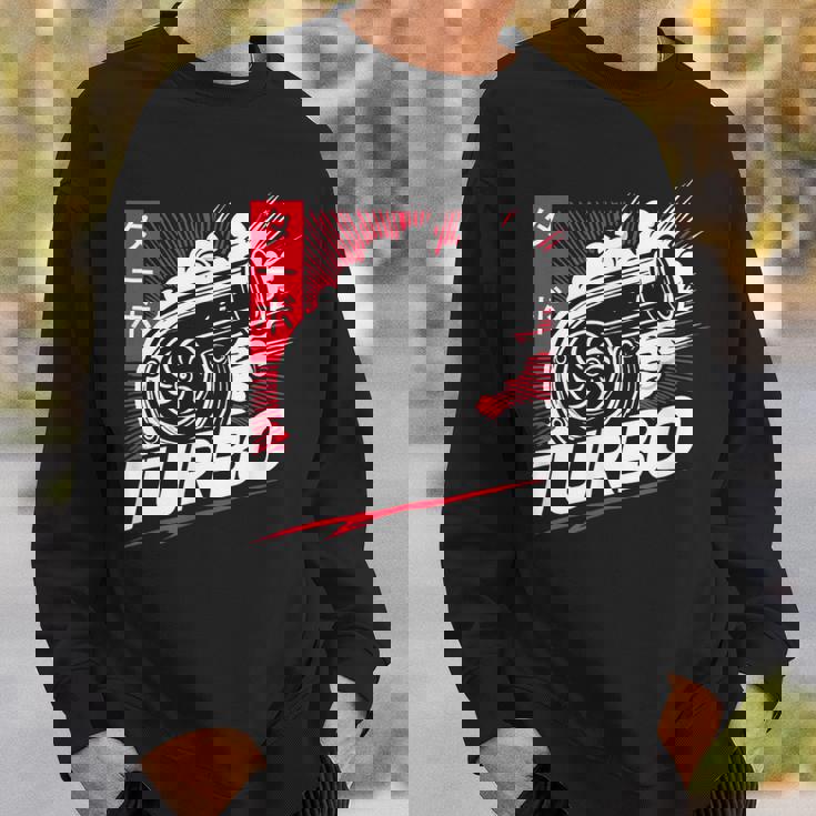 ターボターボチャージャー 日本語レタリング 日本スタイル スウェットシャツ 彼への贈り物