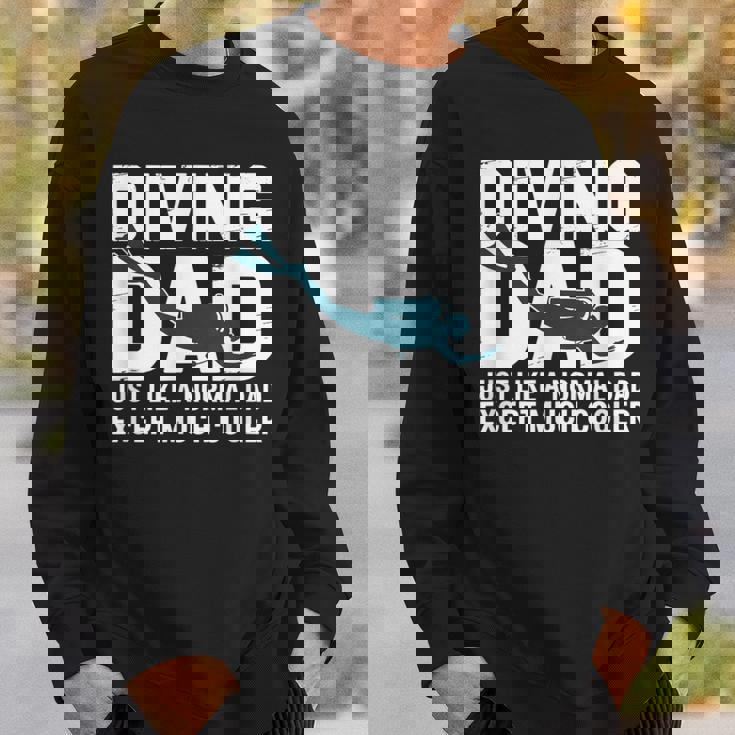 ダイビング お父さん ヴィンテージ スキューバ ダイバー 父 スキューバダイビング スウェットシャツ 彼への贈り物