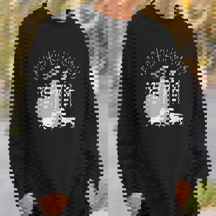 ダックスフンド 母の日 ウィニー ママ 犬好き スウェットシャツ 彼への贈り物