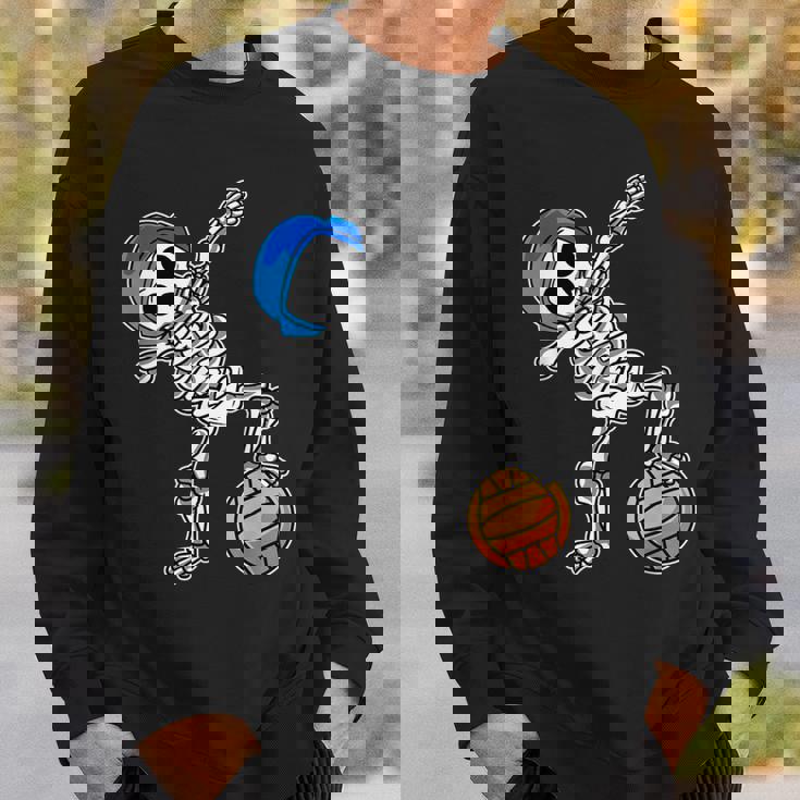 ダビング 水球 スケルトン ハロウィン 骨 ダブダンス スウェットシャツ 彼への贈り物