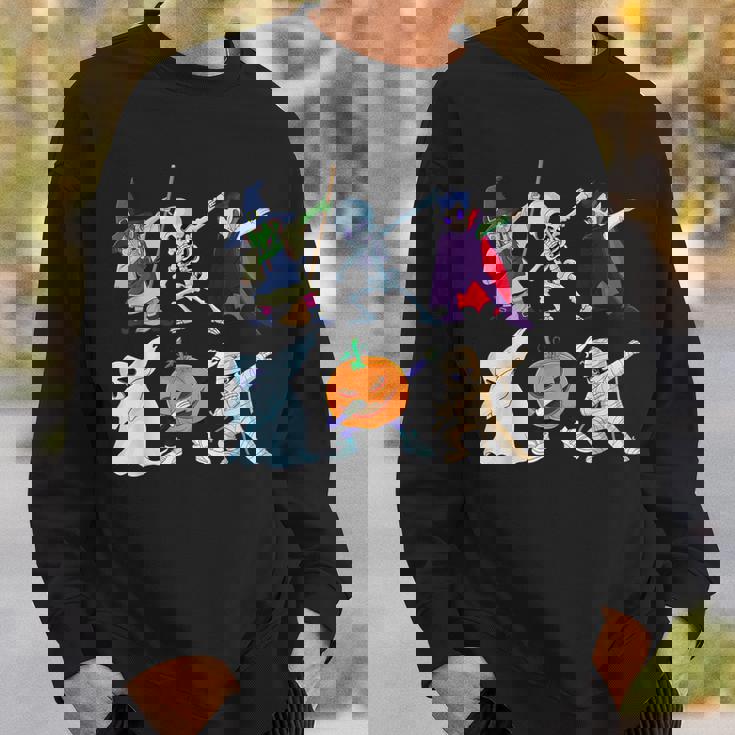 ダビングハロウィン骨格の魔女ヴァンパイアゴーストモンスター スウェットシャツ 彼への贈り物