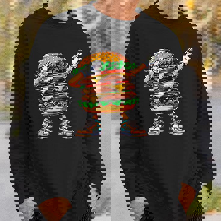 ダビングバーガー ファーストフード ナショナルハンバーガー ダブ愛好家 スウェットシャツ 彼への贈り物