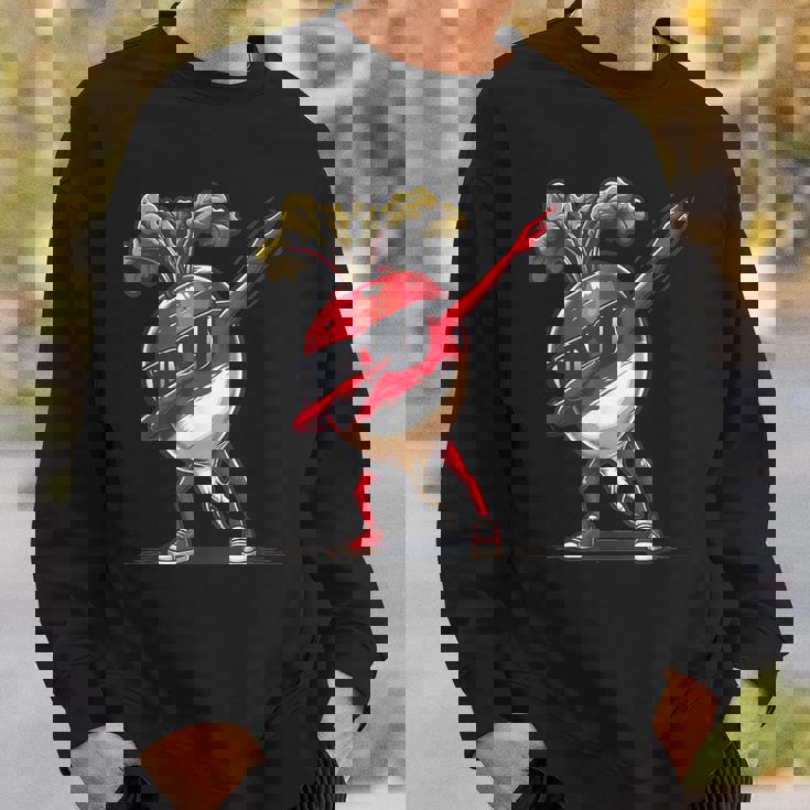 ダブ 大根 踊る 大根 野菜 スウェットシャツ 彼への贈り物