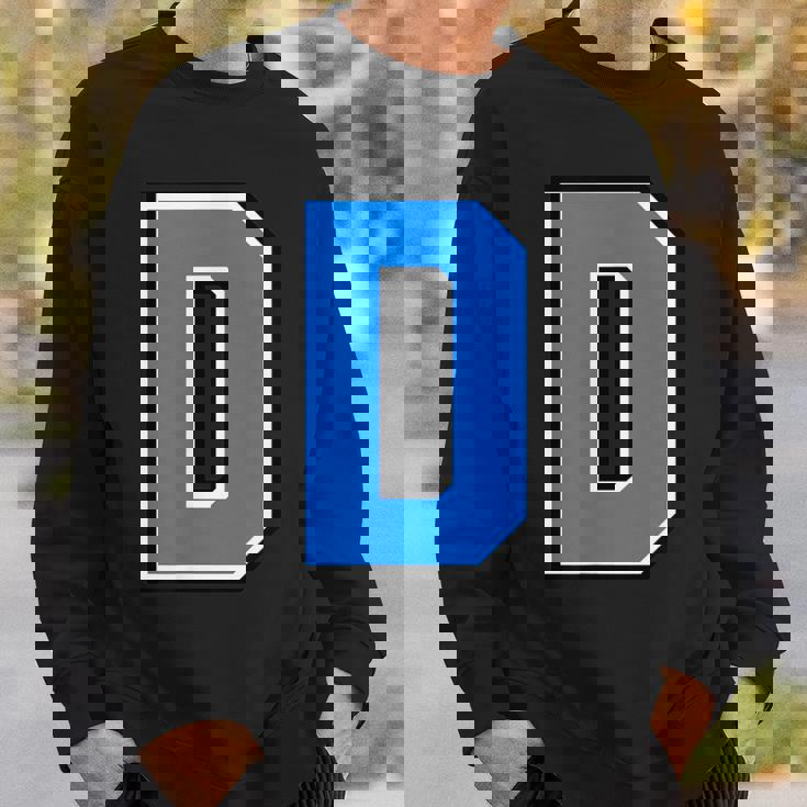 ダブリン郡 スカイブルー ネイビー アルファベット D ゲール語 フットボール ハーリング スウェットシャツ 彼への贈り物