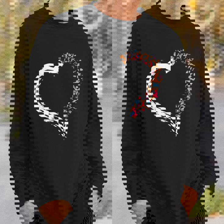 チア・チアリーディング・ハート スウェットシャツ 彼への贈り物