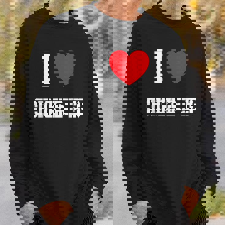 チキンレッグが大好き スウェットシャツ 彼への贈り物