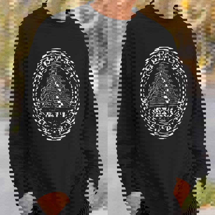 チチェン・イッツァ メキシコ 世界の不思議 マヤ遺跡 スウェットシャツ 彼への贈り物