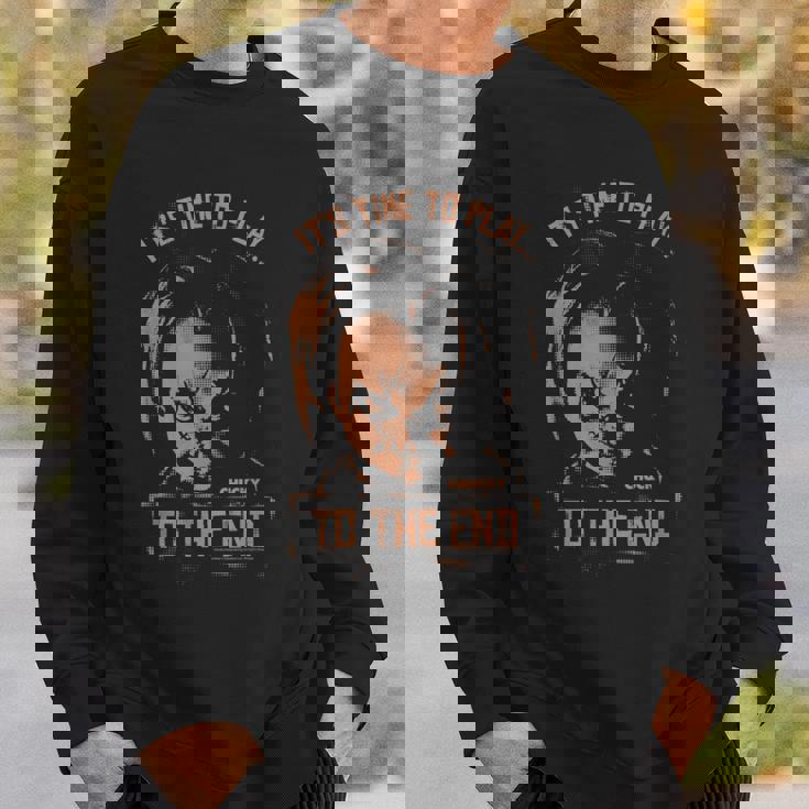 チャッキー It’S Time To Play To The End スウェットシャツ 彼への贈り物