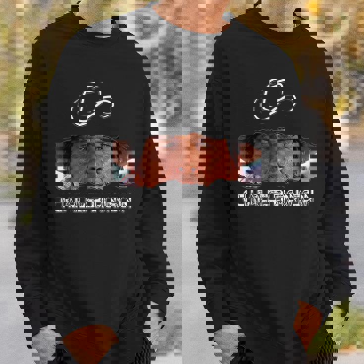 チャールズブロンソン_001 スウェットシャツ 彼への贈り物