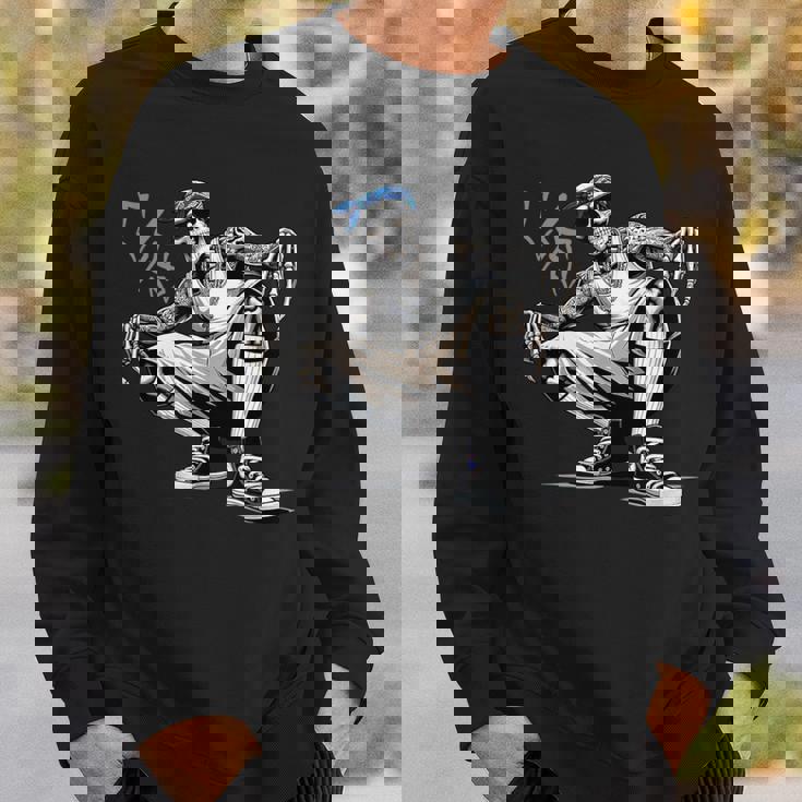 チョロ チカーノ ホーミー クール メキシカン ギャング スケルトン ローライダー スウェットシャツ 彼への贈り物