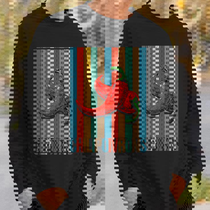 チリペッパー、レッドチリペッパー、レッドホットヴィンテージチリペッパー スウェットシャツ 彼への贈り物