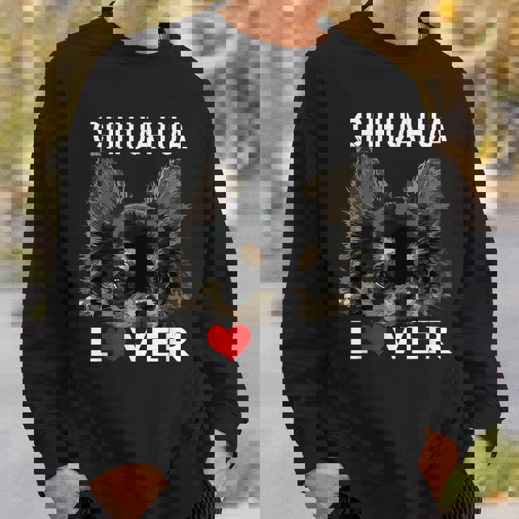 チワワ 長髪好き チワワ 長髪 チワワ スウェットシャツ 彼への贈り物