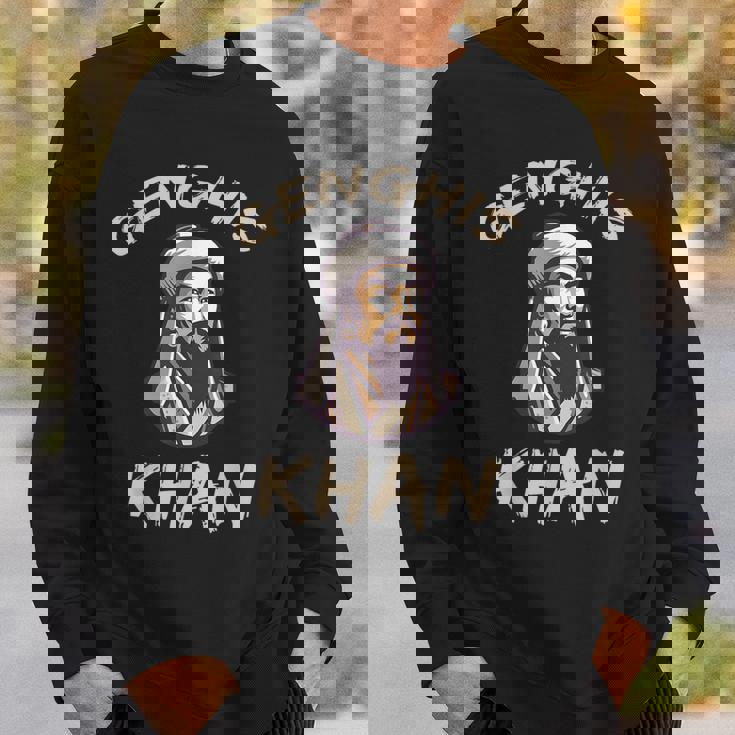 チンギス・ハーン モンゴルの歴史 スウェットシャツ 彼への贈り物