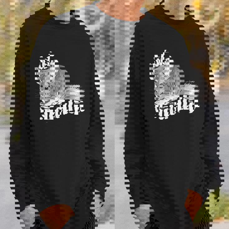 チンチラ-かわいいペット スウェットシャツ 彼への贈り物