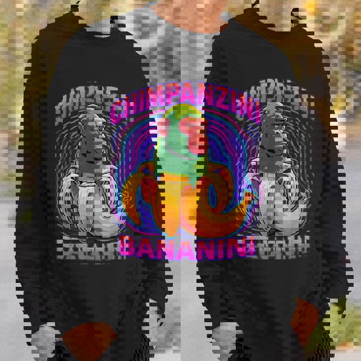 チンパンジーニ バナニーニ イタリアのブレインロットミーム スウェットシャツ 彼への贈り物