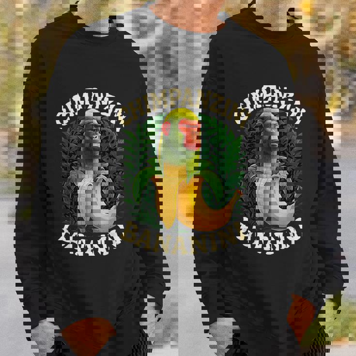 チンパンジーニ バナニーニ イタリアのブレインロットミーム スウェットシャツ 彼への贈り物