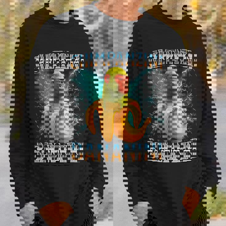 チンパンジーニ バナニーニ イタリアンブレイン スウェットシャツ 彼への贈り物