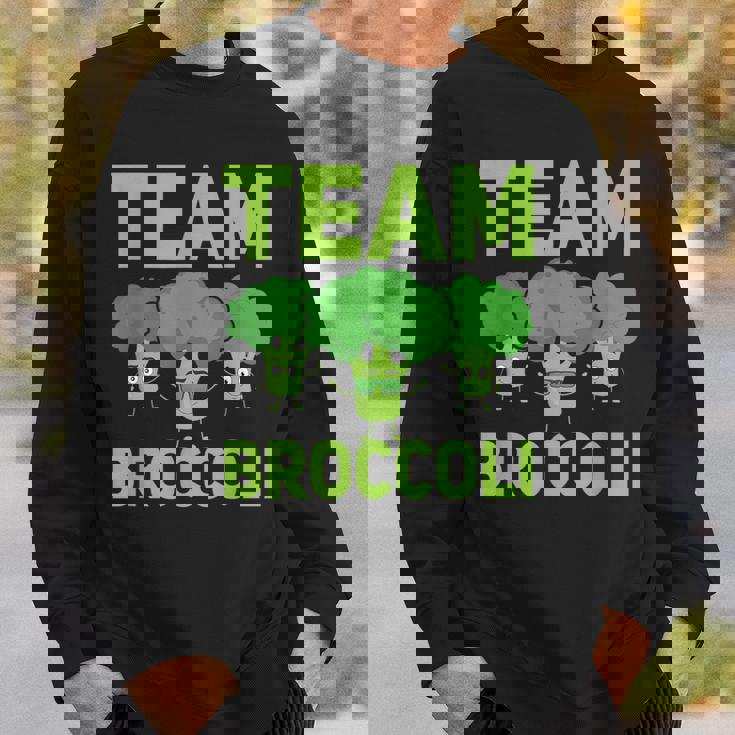 チーム ブロッコリー ビーガン ベジタリアン 植物ベース 野菜 スウェットシャツ 彼への贈り物