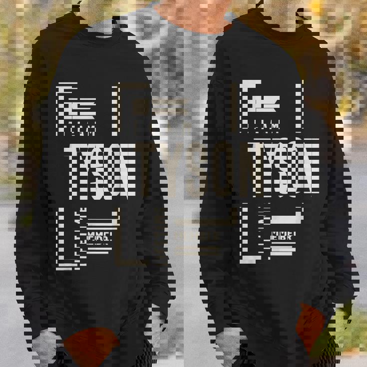 チームタイソン生涯メンバータイソン名 スウェットシャツ 彼への贈り物