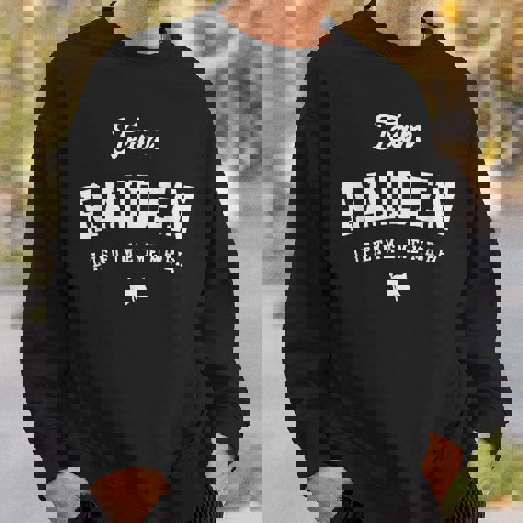 チーム雷電生涯メンバー おかしな名前 雷電。 スウェットシャツ 彼への贈り物